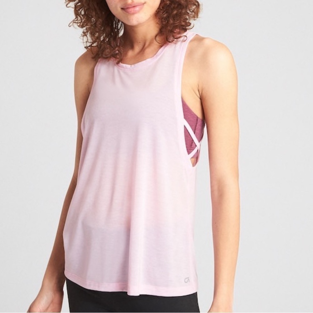 Light lavender Sleeveless Women's Top - Picture 1 of 4